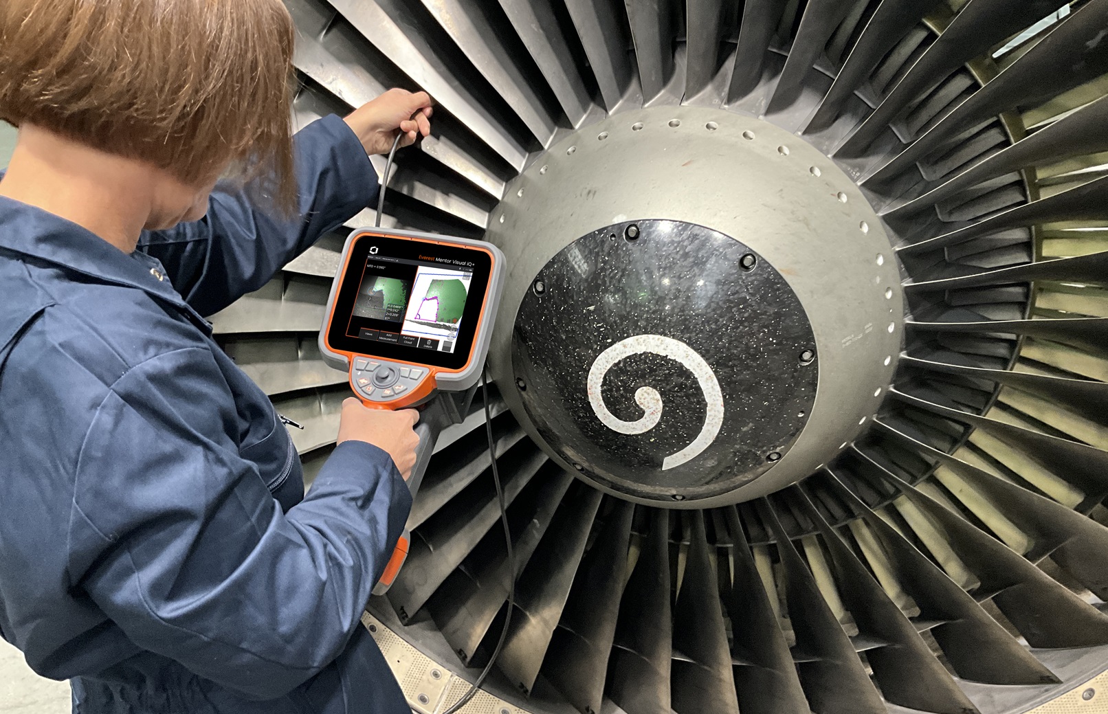 Everest MViQ+為航空發(fā)動機(jī)孔探帶來更多便利
